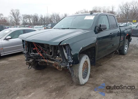 2015 Chevrolet Silverado 1500 1Lt из США, поврежденный, VIN 1GCVKREC3FZ318691